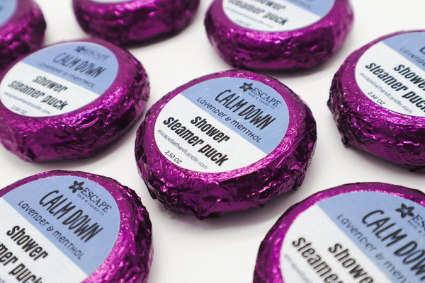 Calm Down! Lavender Menthol Shower Steamers