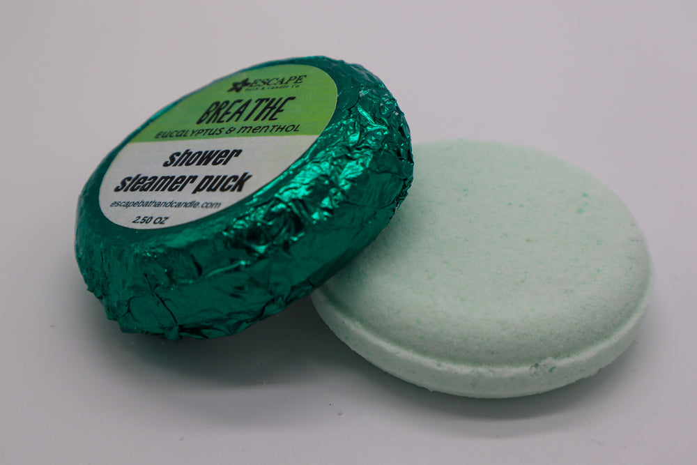 Breathe! Eucalyptus Menthol Shower Steamer Breathe! Eucalyptus Menthol Shower Steamer