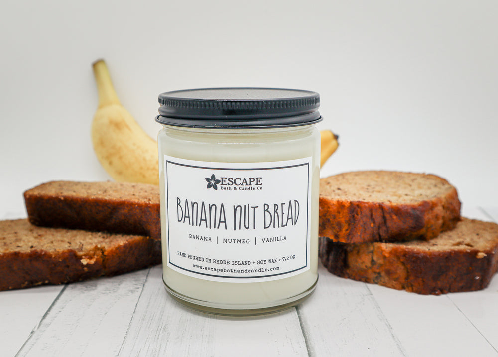 Banana Nut Bread Scented Soy Candle