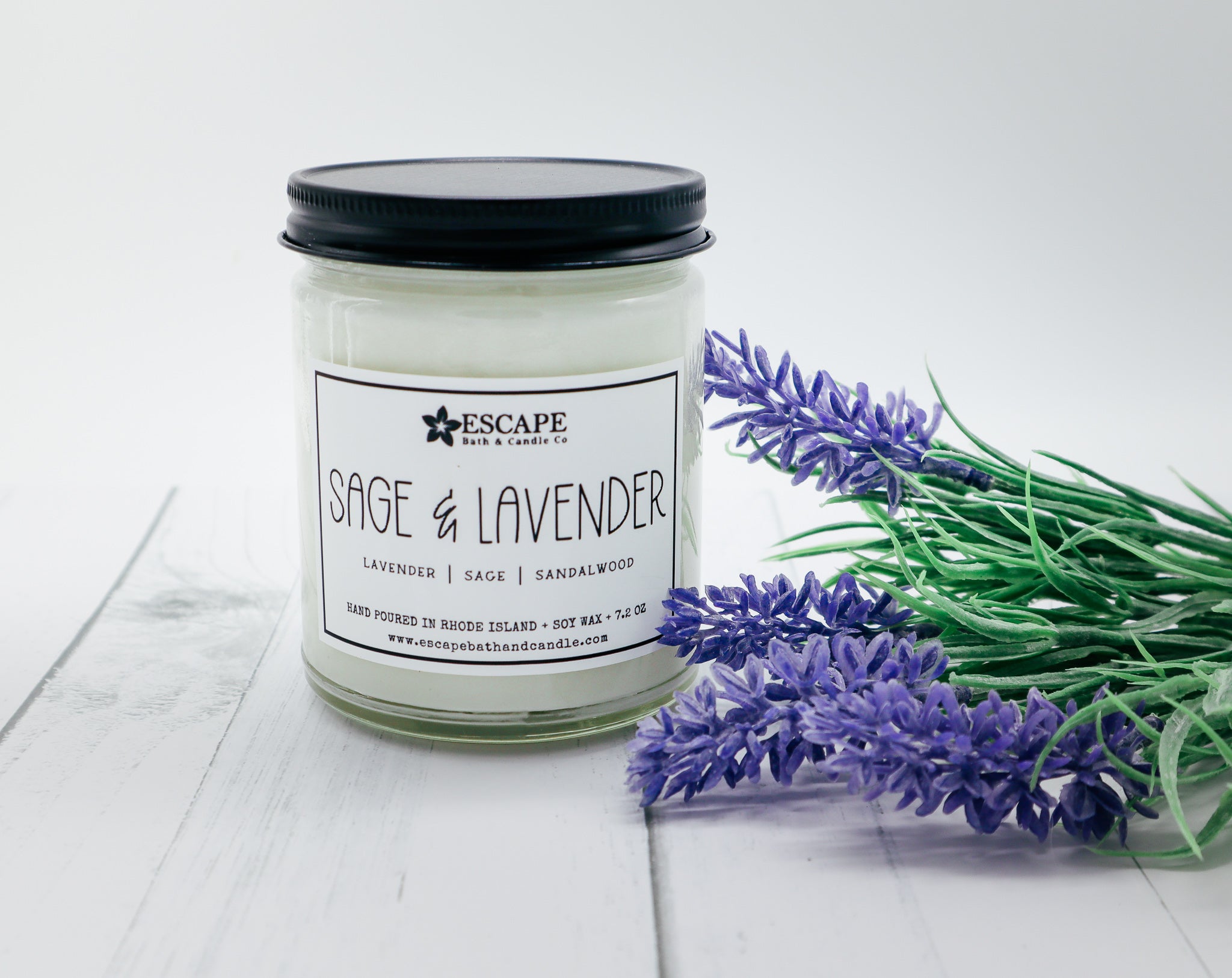Lavender Sage Wax Melt, Scented Wax for Wax Warmer, Hand Poured All Natural  100% Vegan Soy Wax 