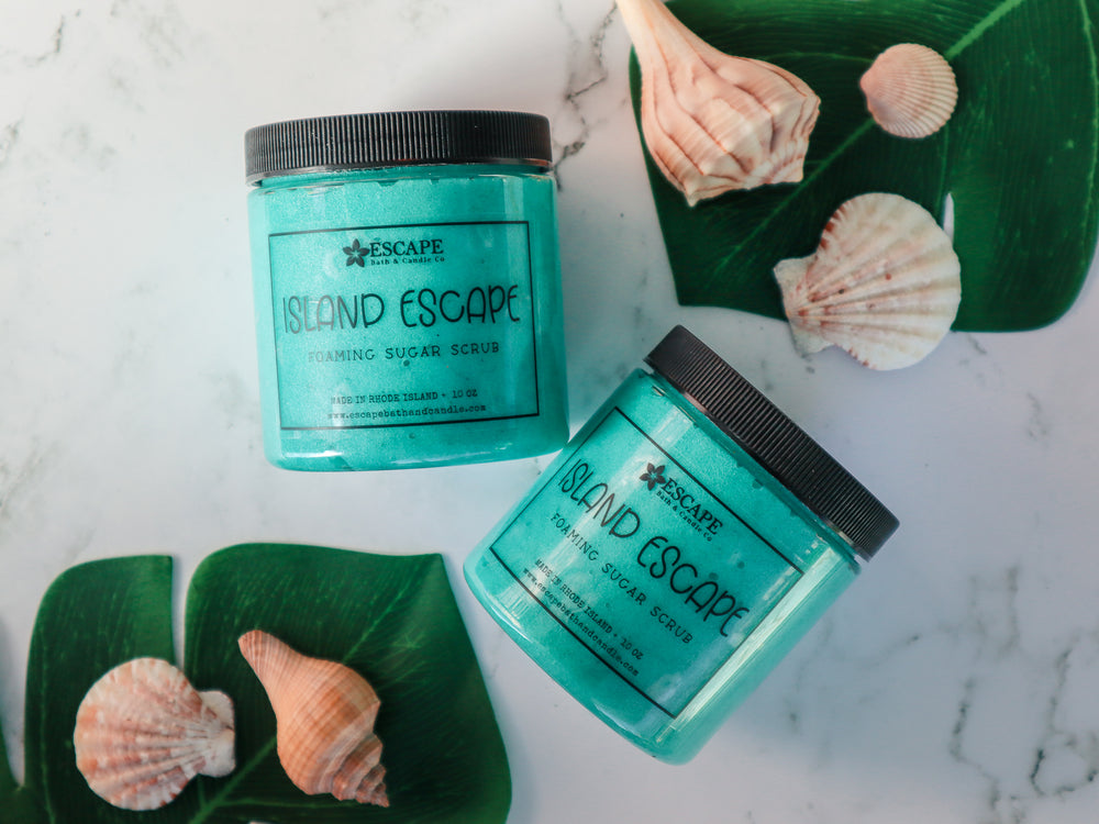 Island Escape Foaming Sugar Scrub