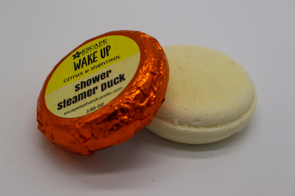 Wake Up! Citrus Menthol Shower Steamers