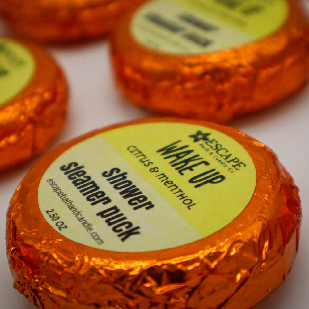 Wake Up! Citrus Menthol Shower Steamers