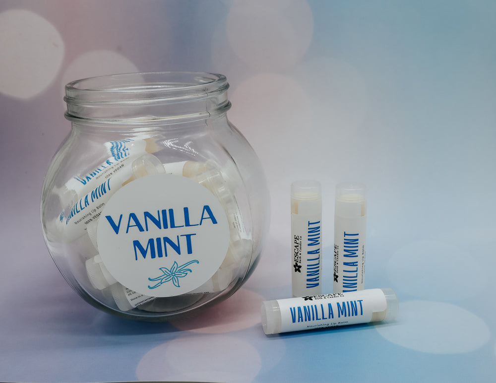 Vanilla Mint Flavored Lip Balm