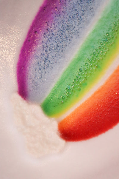 Rainbow Cloud Bath Bomb
